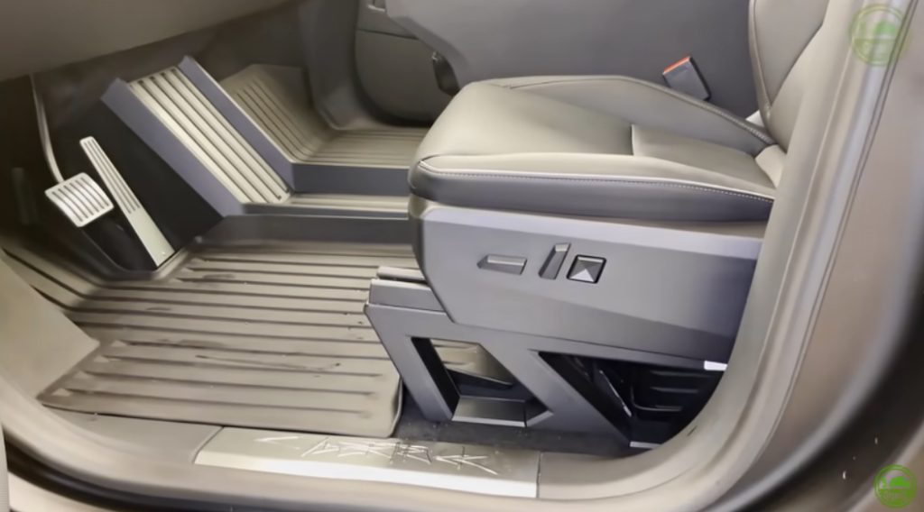 A Full Guide to the Tesla Cybertruck's interior Back Seat