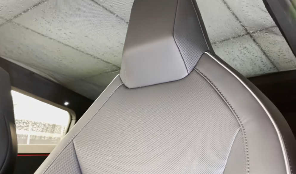 A Full Guide to the Tesla Cybertruck's interior Back Seat