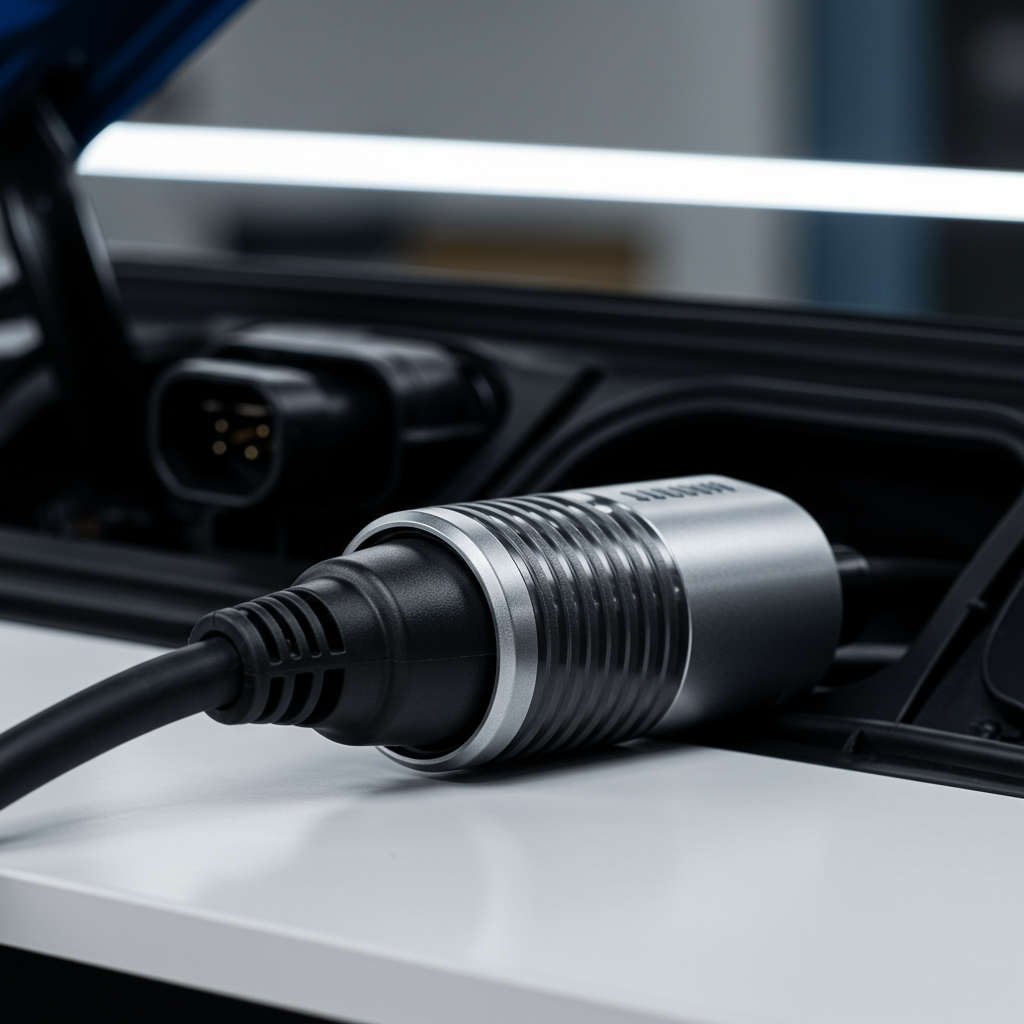 Generate a high-quality, relevant image prompt for an article about: Ford Tesla Adapter: Shipping Da