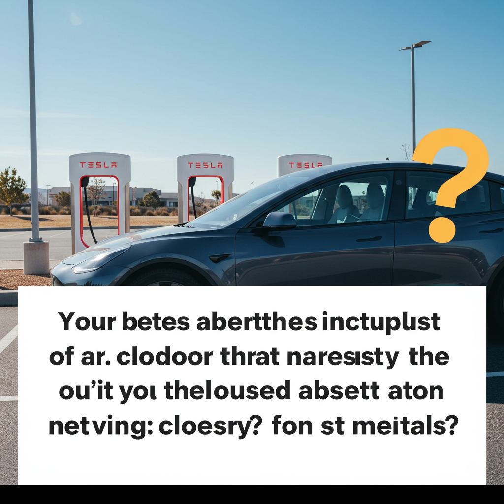 Generate a high-quality, relevant image size 1200:728 pixel prompt for an article about: Tesla Charg