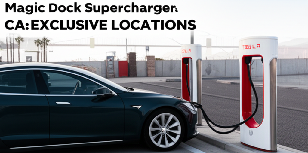 Read more about the article Magic Dock Tesla Supercharger CA: Exclusive Locations